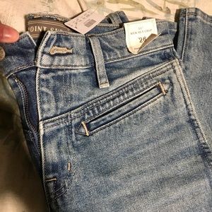 Jcrew 11” Kick Out Crop Denim Jeans